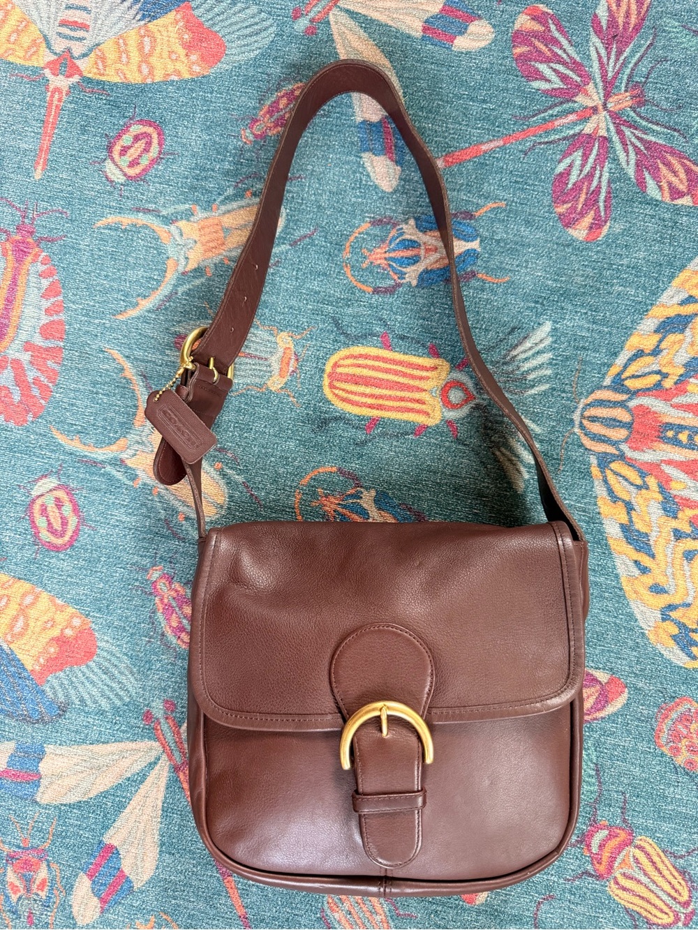 Vintage Coach Bedford Flap Bag (1997)